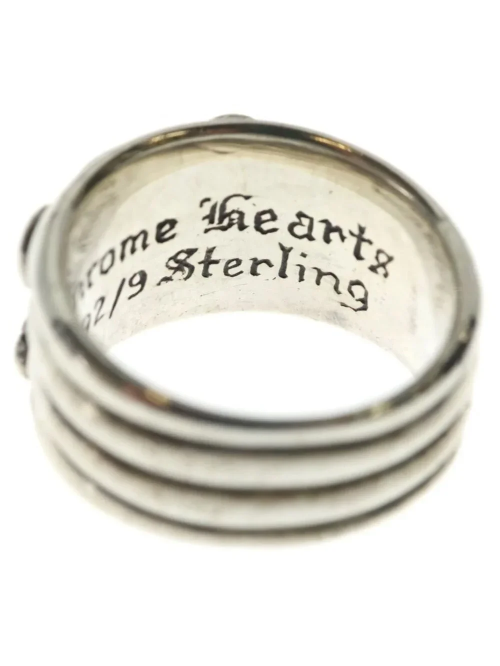 Chrome Hearts Dagger Ring Silver